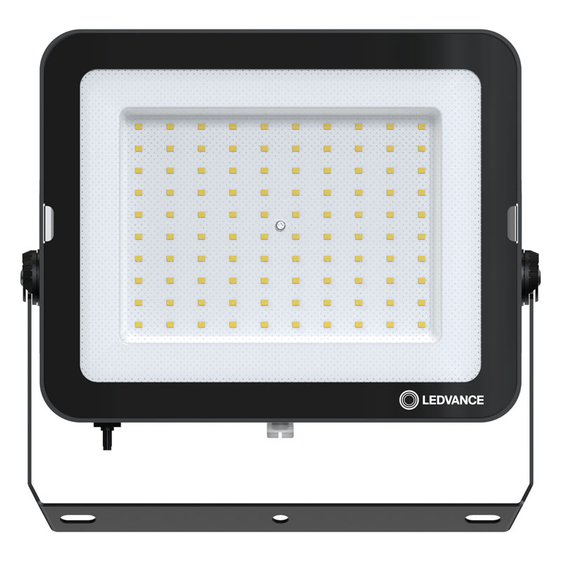 7021012 FLOODLIGHT COMPACT 100W 5000K C/PHOTO BK