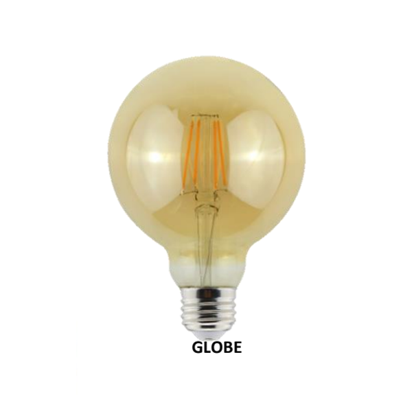 7019170 LED VINTAGE GLOBE 2.5W 2500K BIV E27;